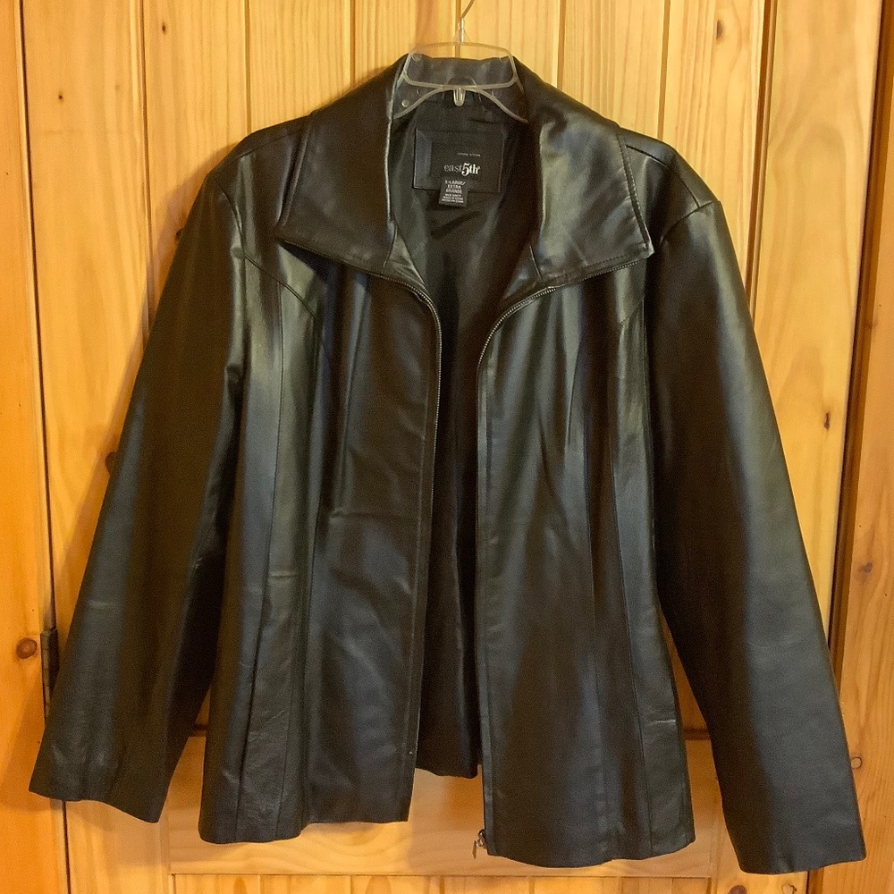 XL leather jacket
